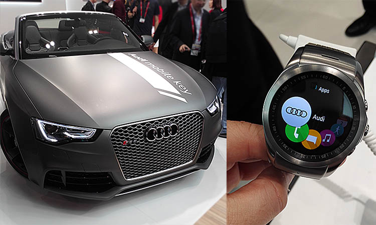 LG G Watch Urban Audi