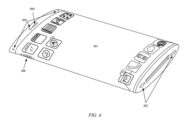 Patente Ecrã Apple