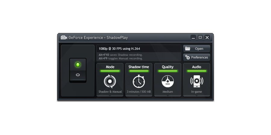 NVIDIA Shadowplay