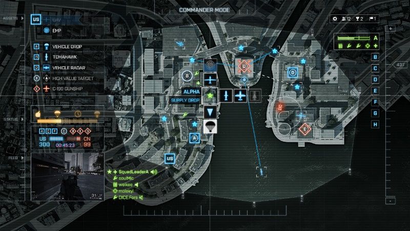 Battlefield 4 Commander Mode