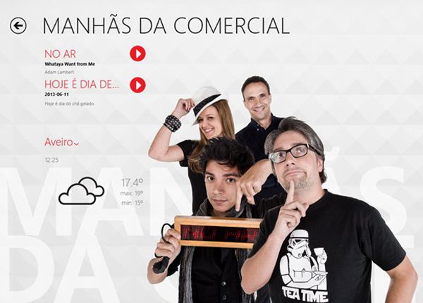 Comercial Windows 8