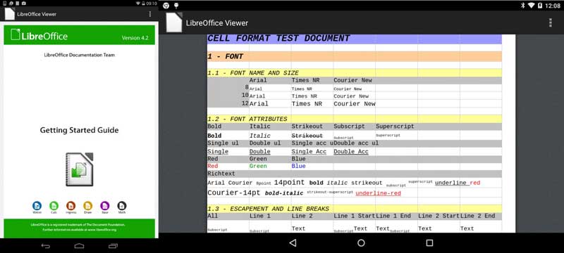 libreoffice viewer android libreoffice viewer android