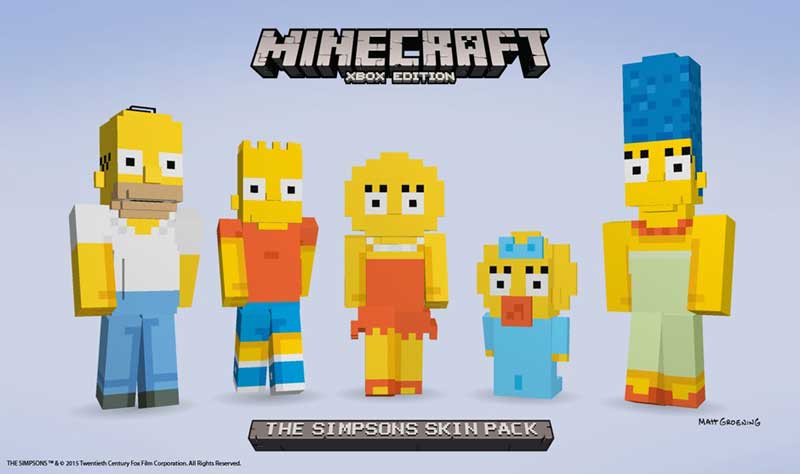 Simpsons-Minecraft