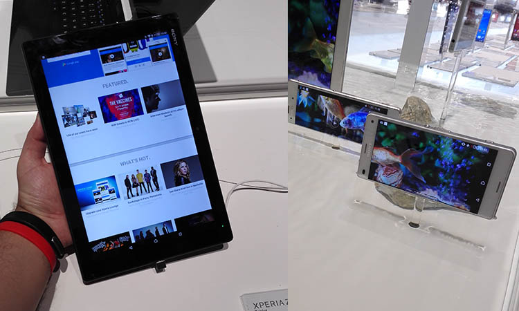 Sony Xperiz Z4 e Xperia M4 Aqua