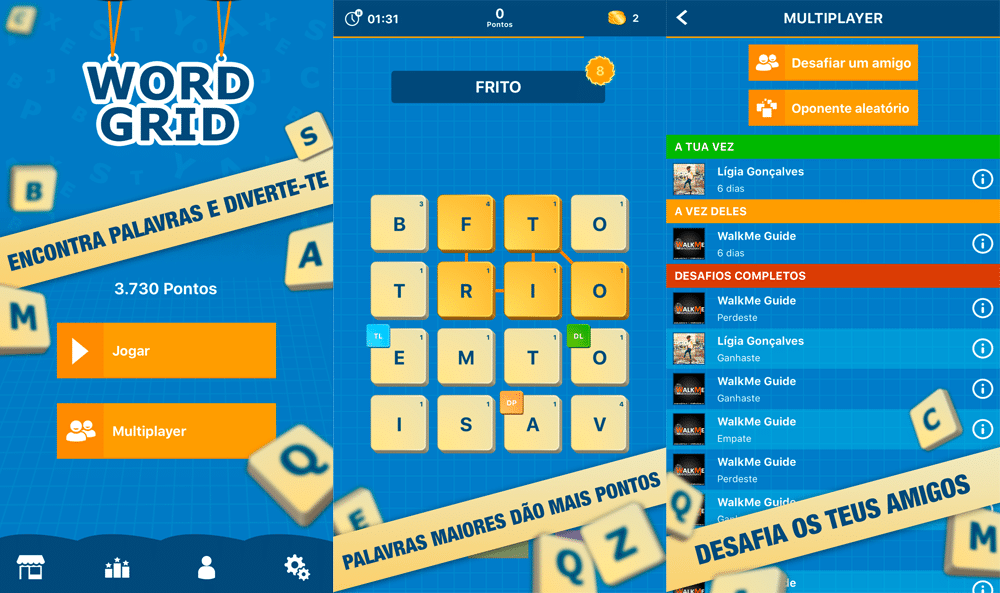 App do Dia - Word Grid