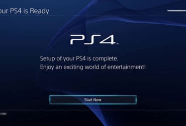PS4 Ecrã