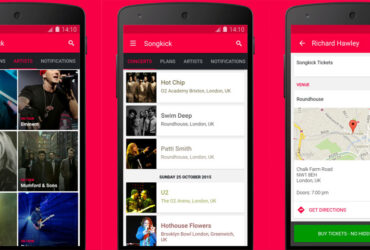 App do Dia - Songkick Concerts