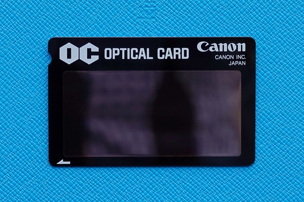 Canon Optical Card