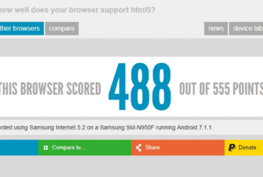 HTML5test-Samsung