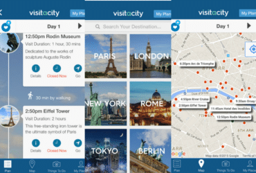 Visit a City app