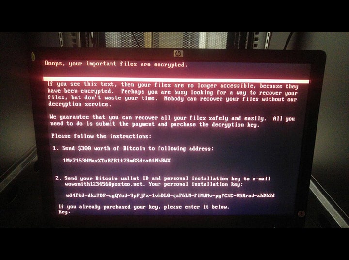 Ransomware Petya