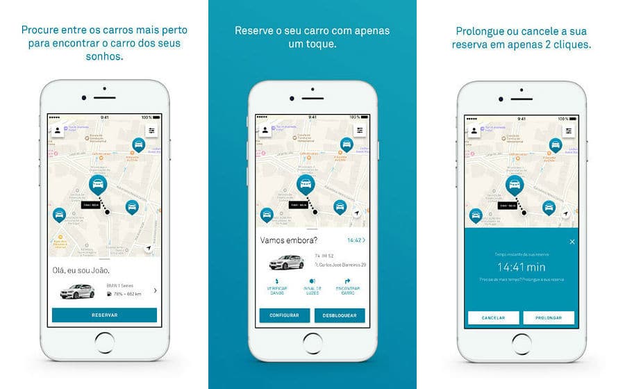 DriveNow app