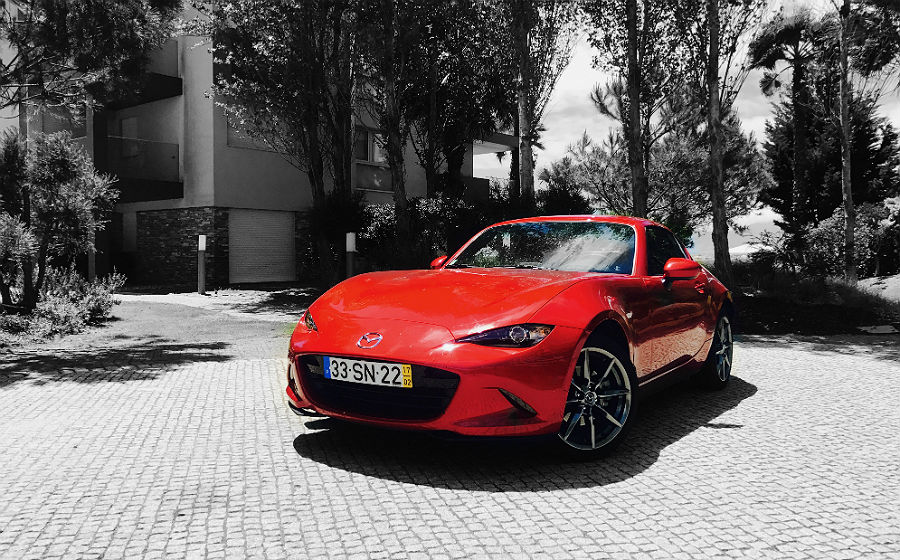 Mazda RED - Photoshop Color Splash