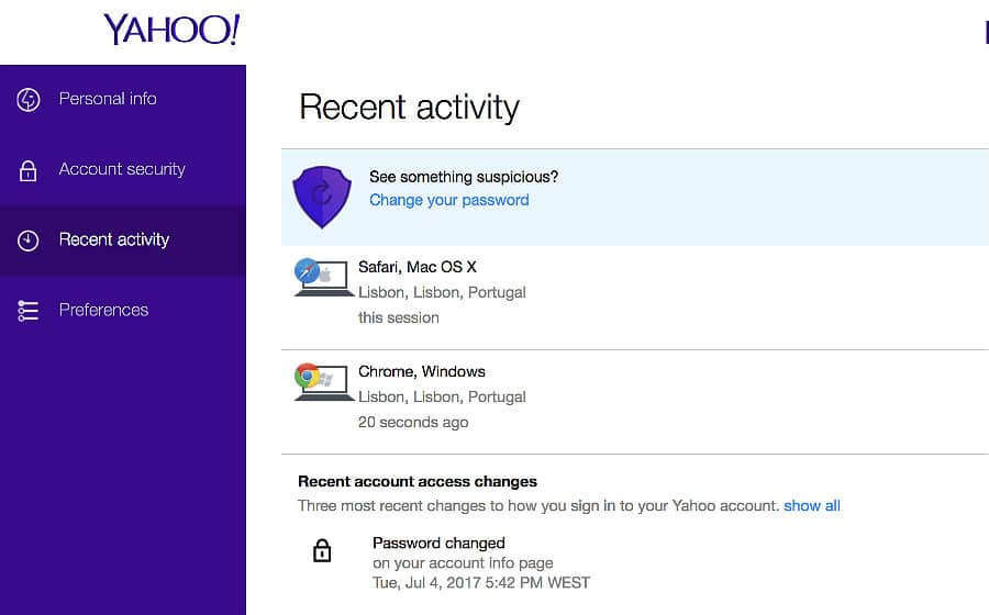 Como ver sua senha do Yahoo Mail se você esquecer