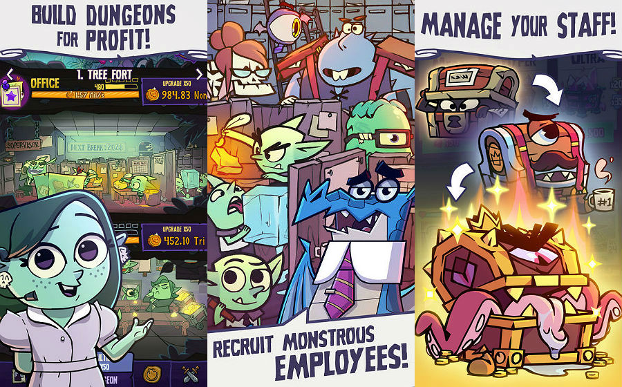 Dungeon Inc app