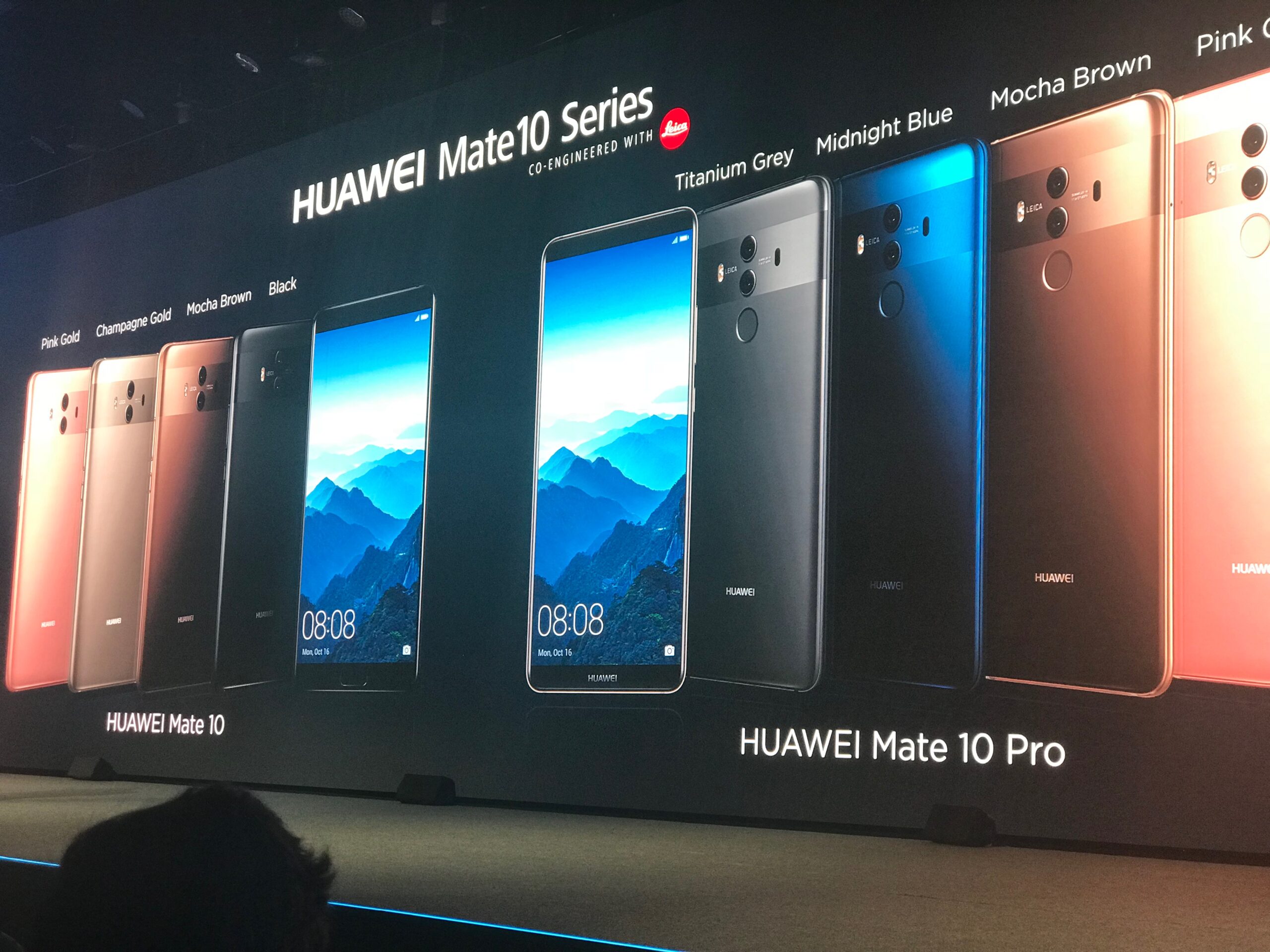 Linha Huawei Mate 10
