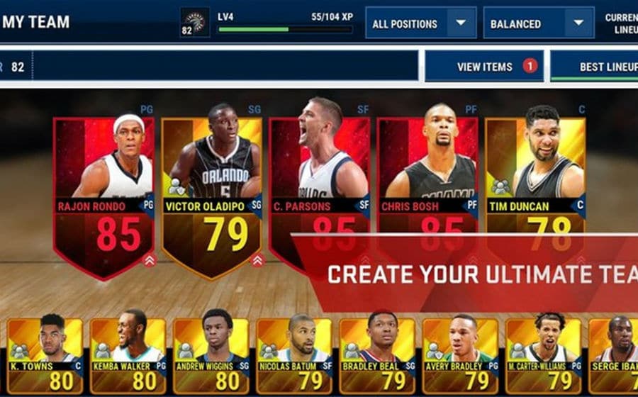 NBA LIVE Mobile Basquete na App Store