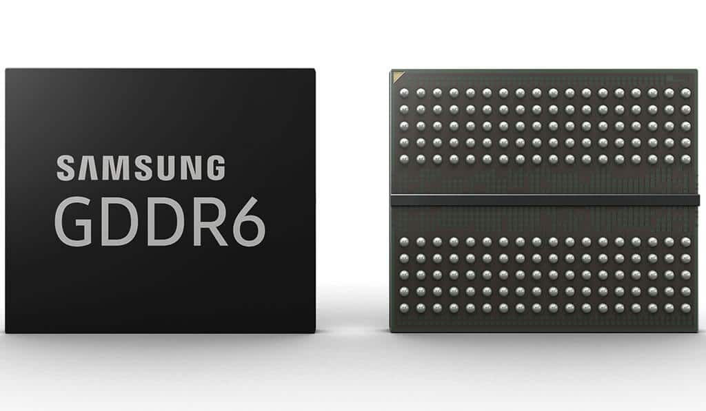 Memória Samsung GDDR6