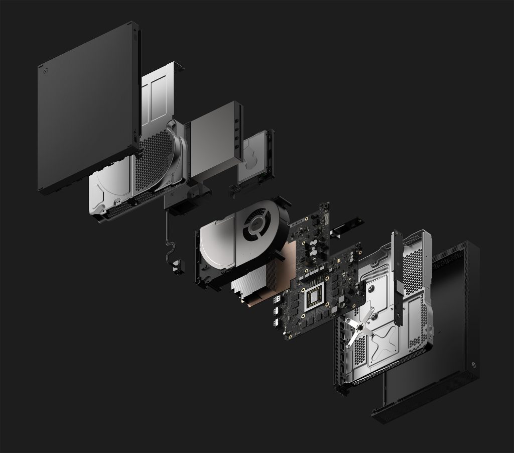 Xbox One X Por dentro