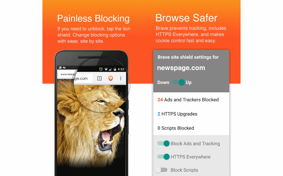 Brave Android New