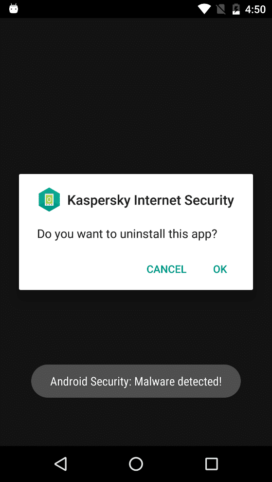 Remocao de software verdadeiro
