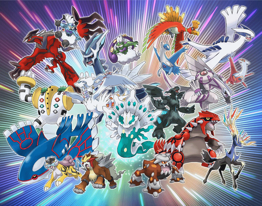 Pokémon Lendários de Pokémon Sun e Pokémon Moon revelados