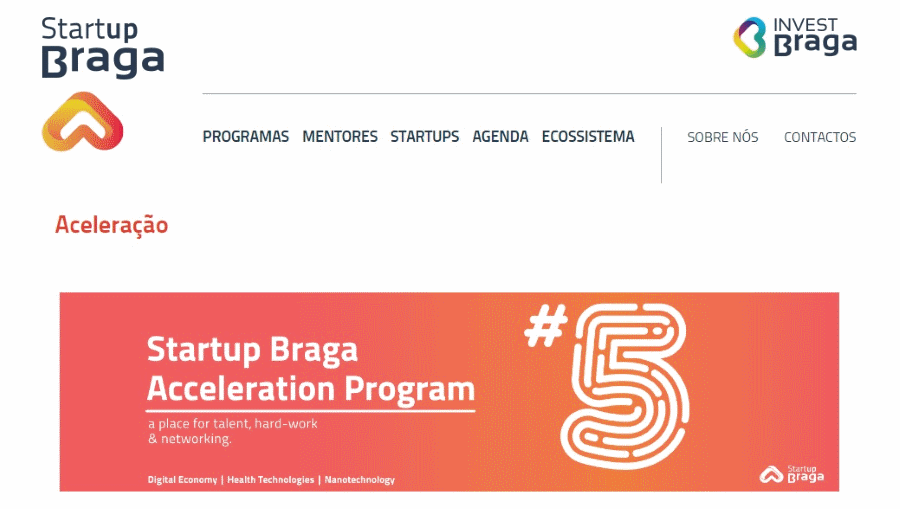 Programa Startup Braga