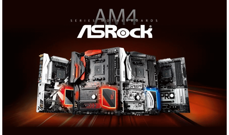 ASRock Motherboards AM4