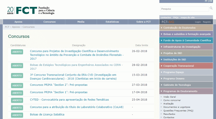 FCT Concursos