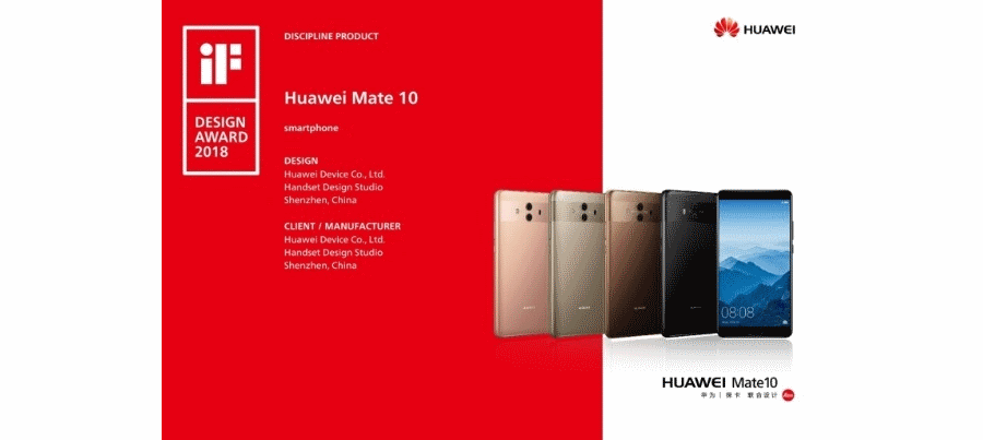 Huawei Mate 10 iF Design 2018