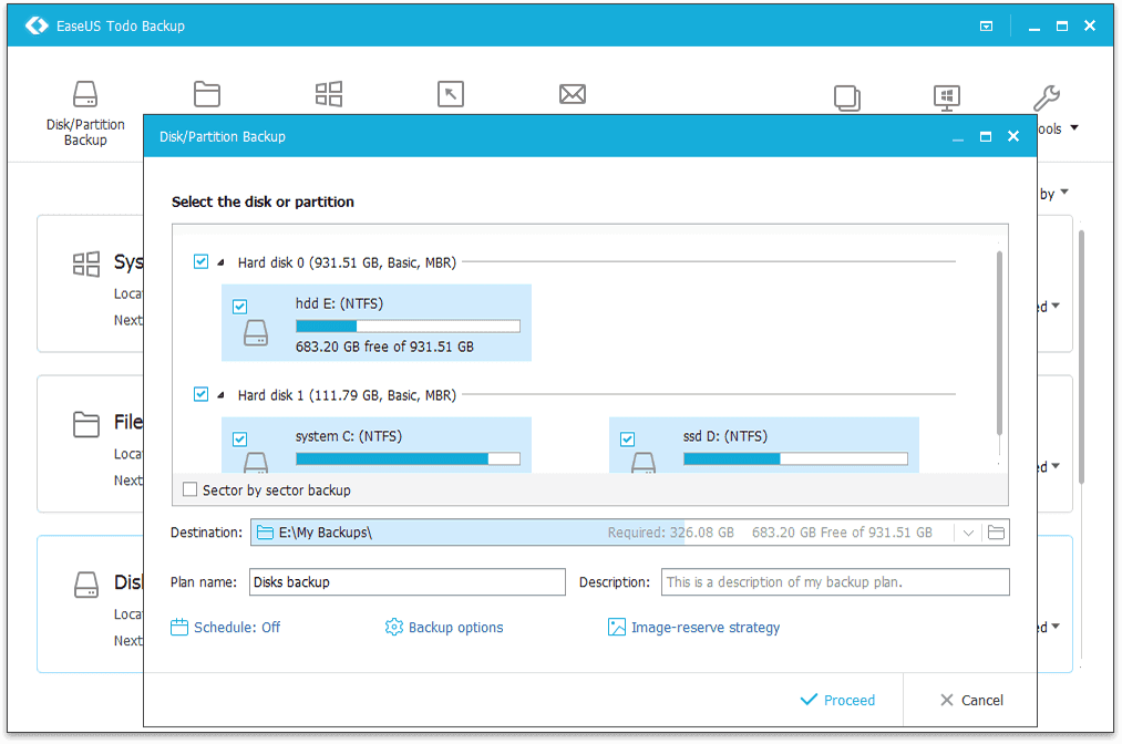 EaseUS Todo Backup