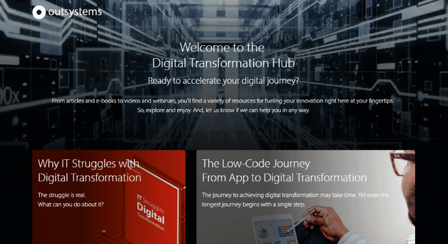 OutSystems Digital Transformation Hub