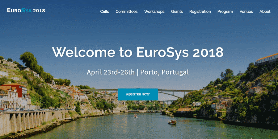 EuroSys 2018 New