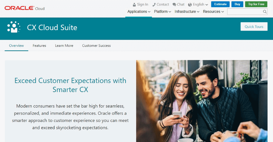 Oracle Customer Experience Cloud