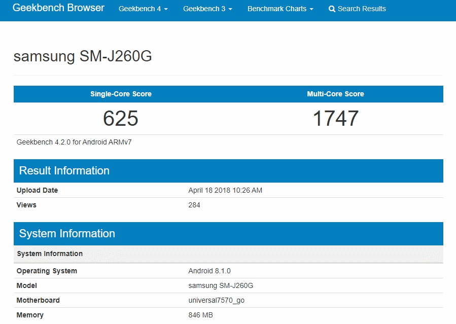Samsung SM-J260G