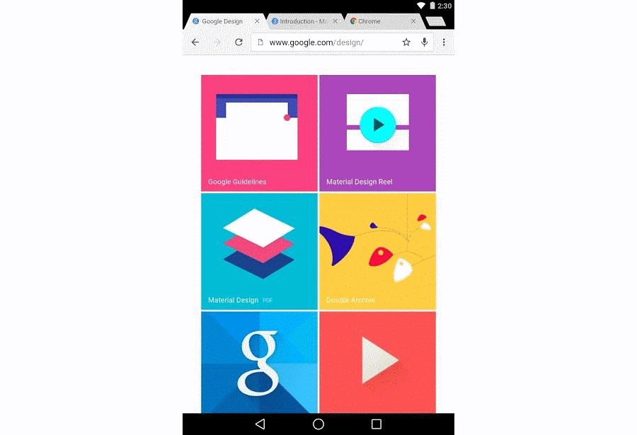 Chrome Android New