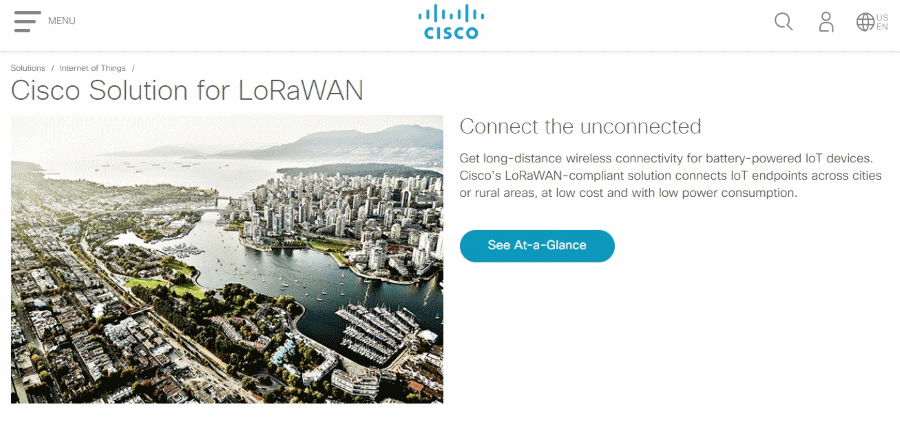 Cisco LoRaWAN