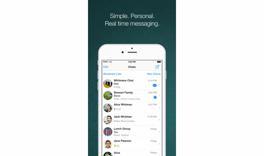 WhatsApp iOS