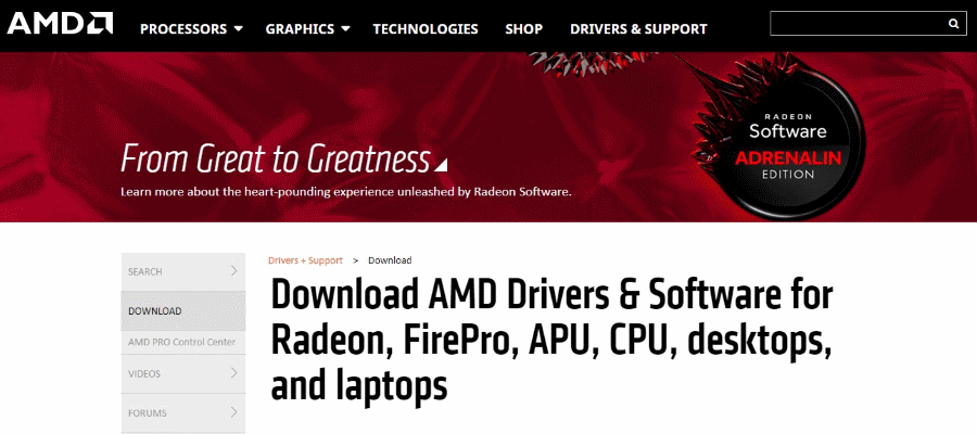 AMD Drivers