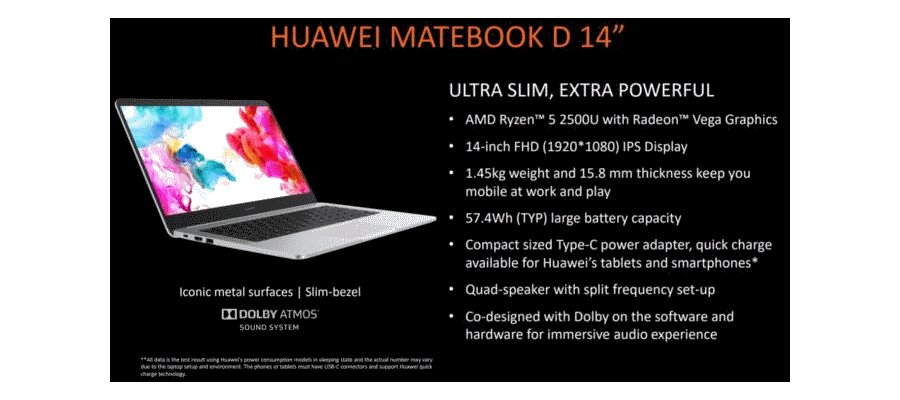 Huawei MateBook D New