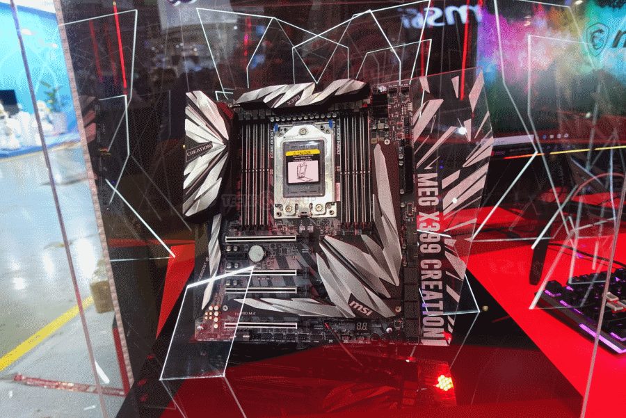 TechPowerUp MSI MEG X399 Creation