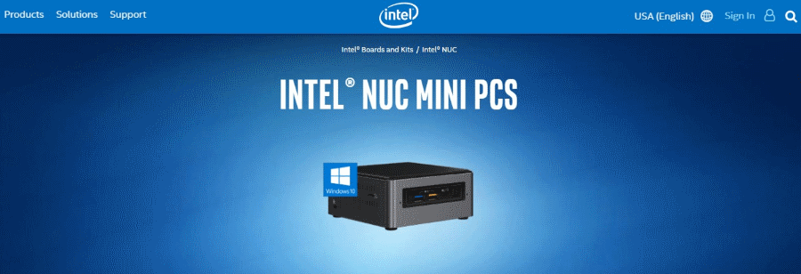 Intel NUC Mini PCs