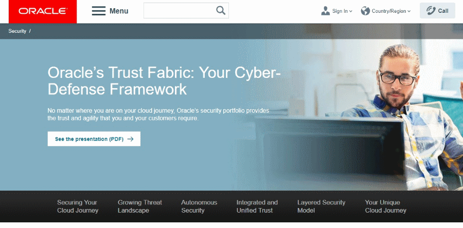 Oracle Trust Fabric