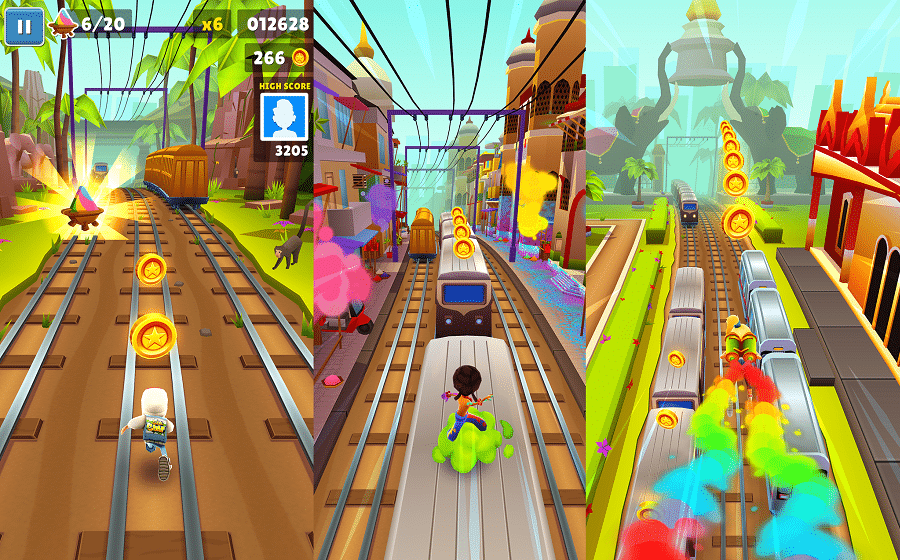 Jake do Subway Surfers em um novo jogo 