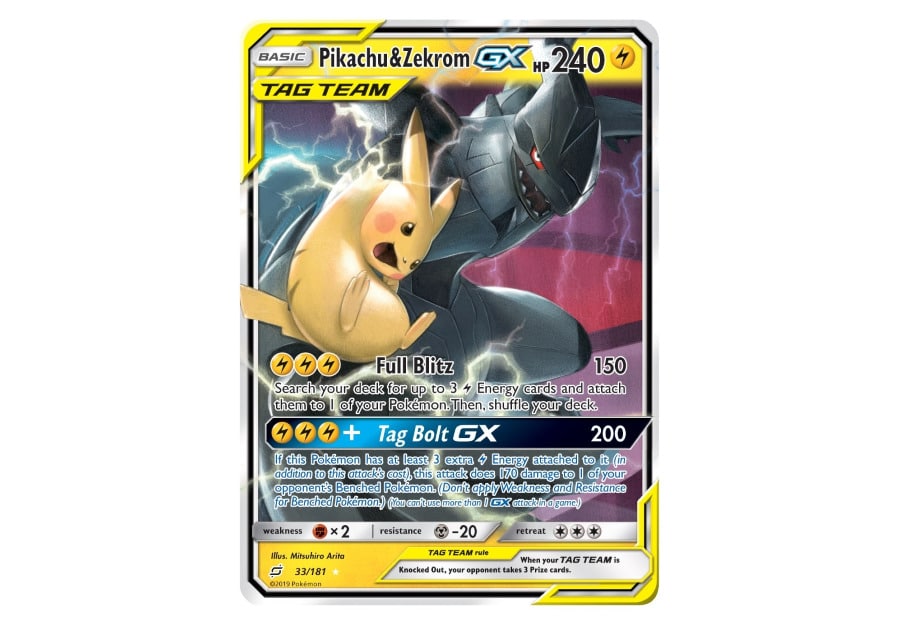 The Pokémon Company Pikachu Zekrom