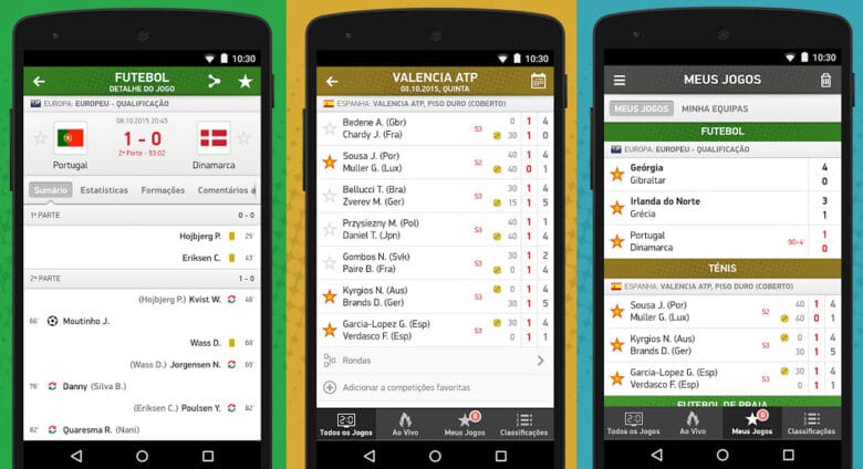App do Dia - Meus Resultados