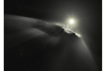 ESA Artist impression of Oumuamua