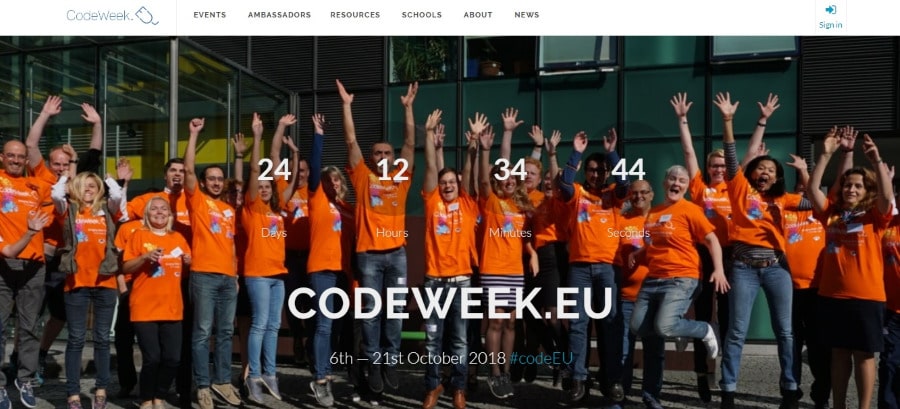 Europe Code Week New