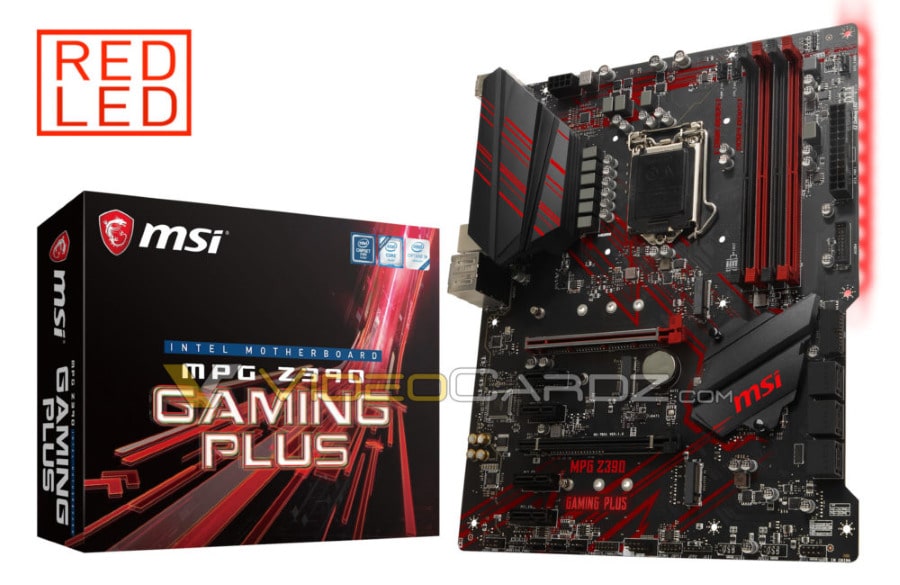 Videocardz MSI MPG Z390 Gaming Plus