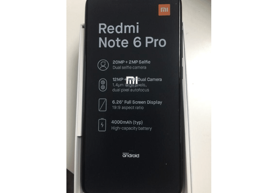 Xiaomi Redmi Note 6 Pro 1